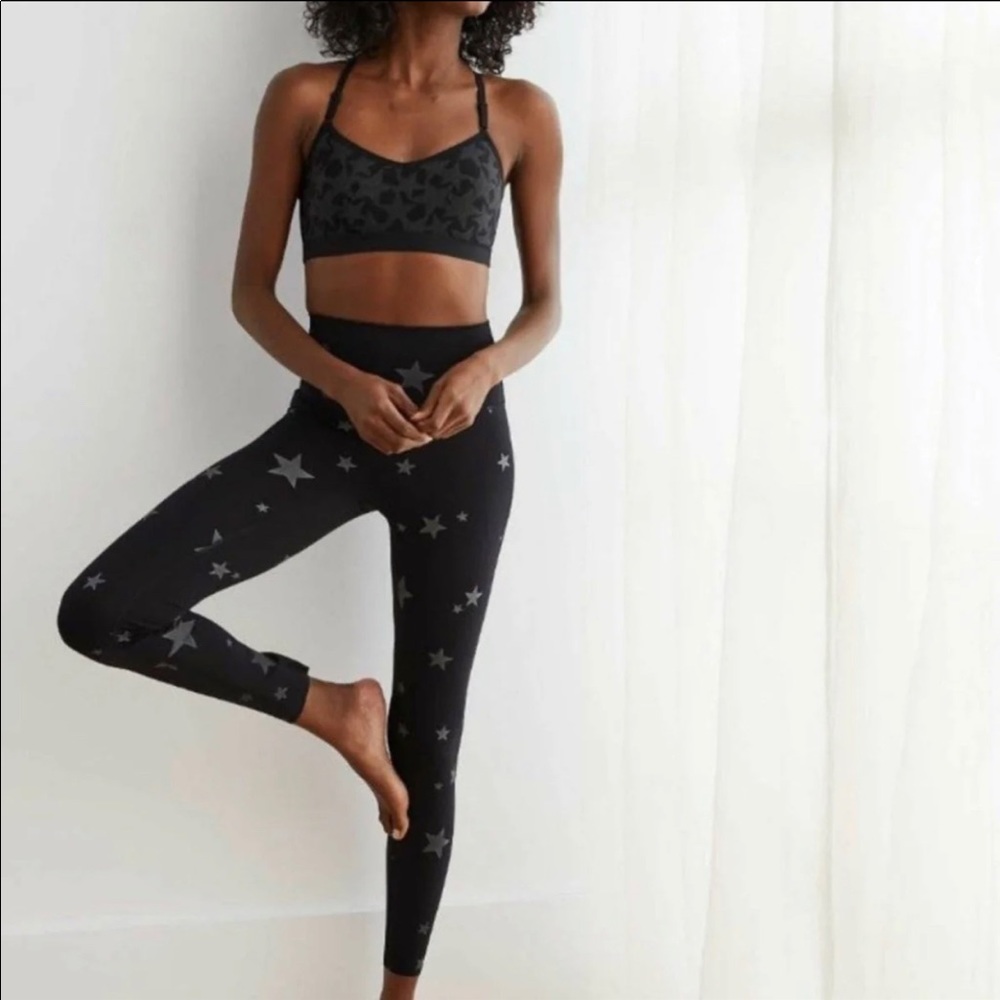 Aerie Black Star Leggings
